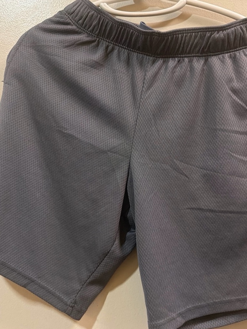 Men's Athletic Mesh Shorts in Gray - Performance Training